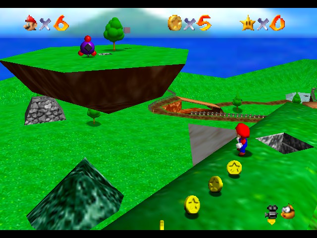 Super Mario 64 - Legend of the 70 Power Stars Screenshot 1